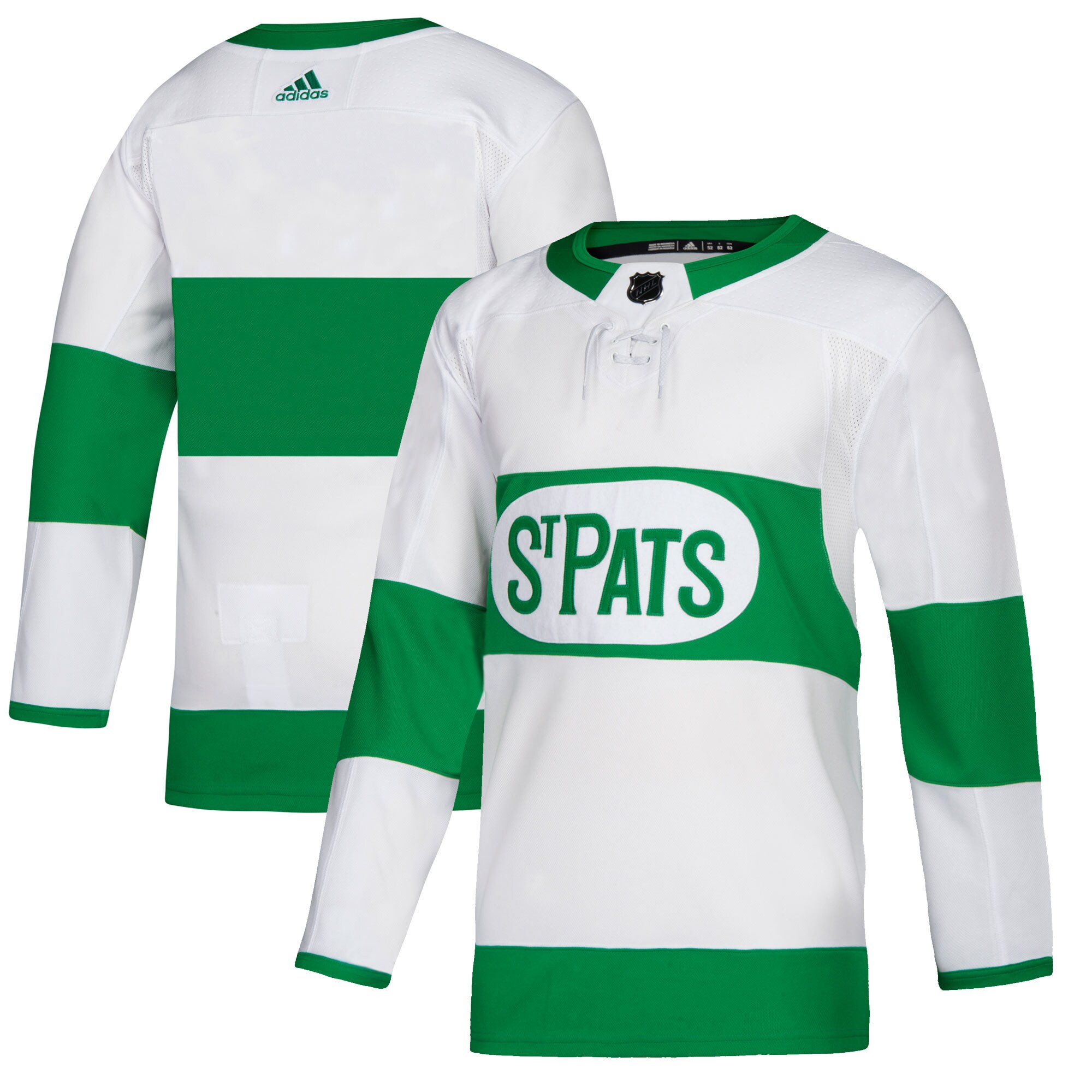 Toronto St. Pats Adidas Authentic Jersey - White Nhl