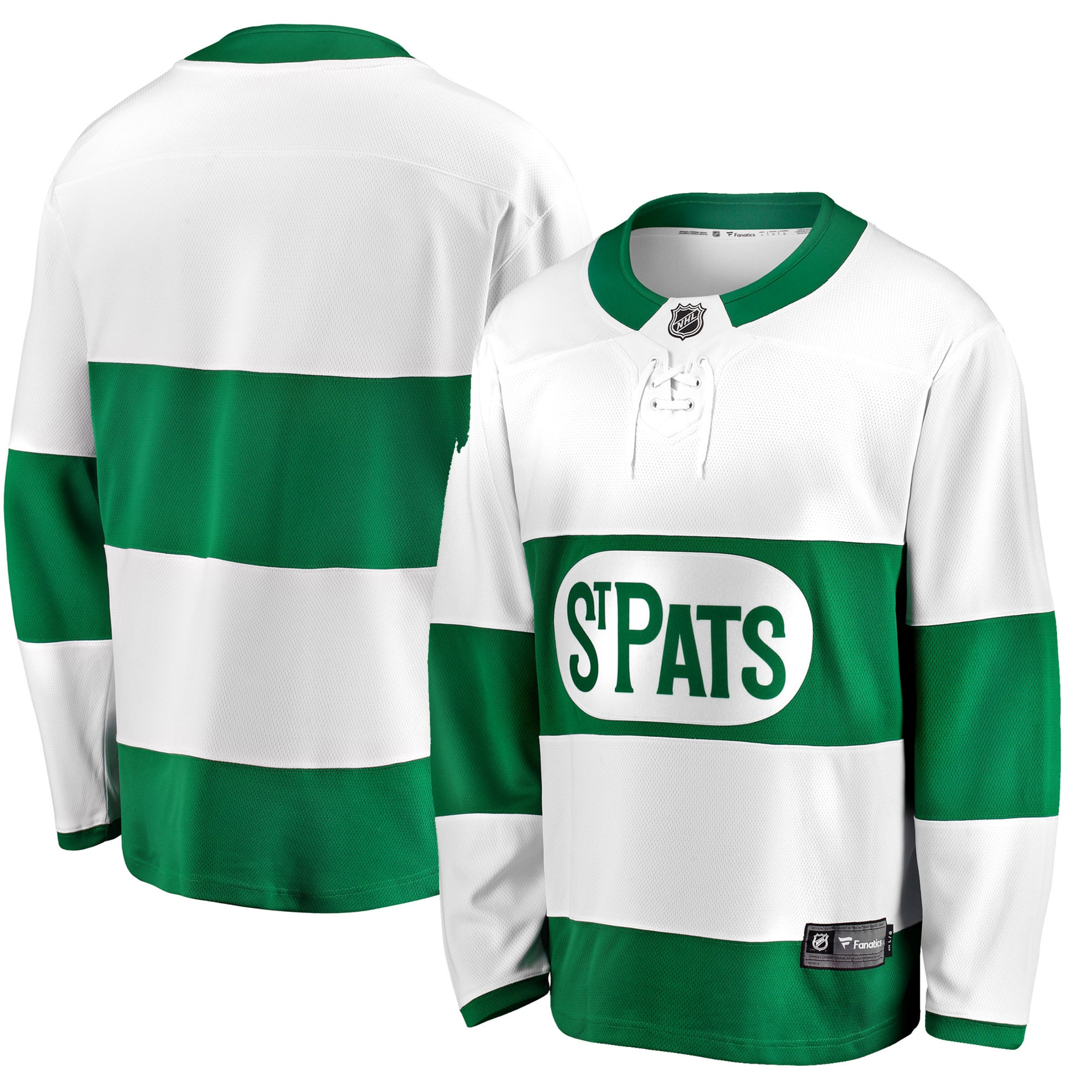 Toronto St. Pats Fanatics Branded Premier Breakaway Jersey - White Nhl