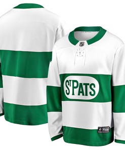 Toronto St. Pats Fanatics Branded Premier Breakaway Jersey - White Nhl