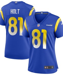 Torry Holt Los Angeles Rams Womens Game Retired Player Jersey - Royal Nfl