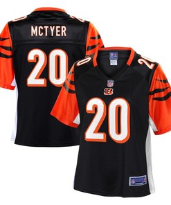 Torry Mctyer Cincinnati Bengals Nfl Pro Line Womens Team Color Player Jersey - Black