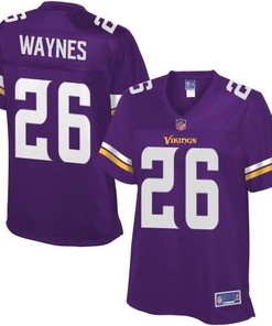 Trae Waynes Minnesota Vikings Nfl Pro Line Womens Team Color Jersey - Purple
