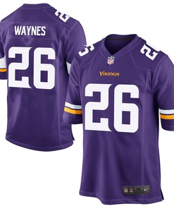 Trae Waynes Minnesota Vikings Nike 2015 Game Jersey - Purple
