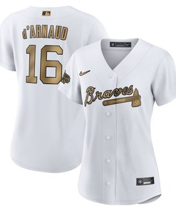Travis Darnaud Atlanta Braves Womens 2022 Mlb All-star Game Replica Player Jersey - White Mlb