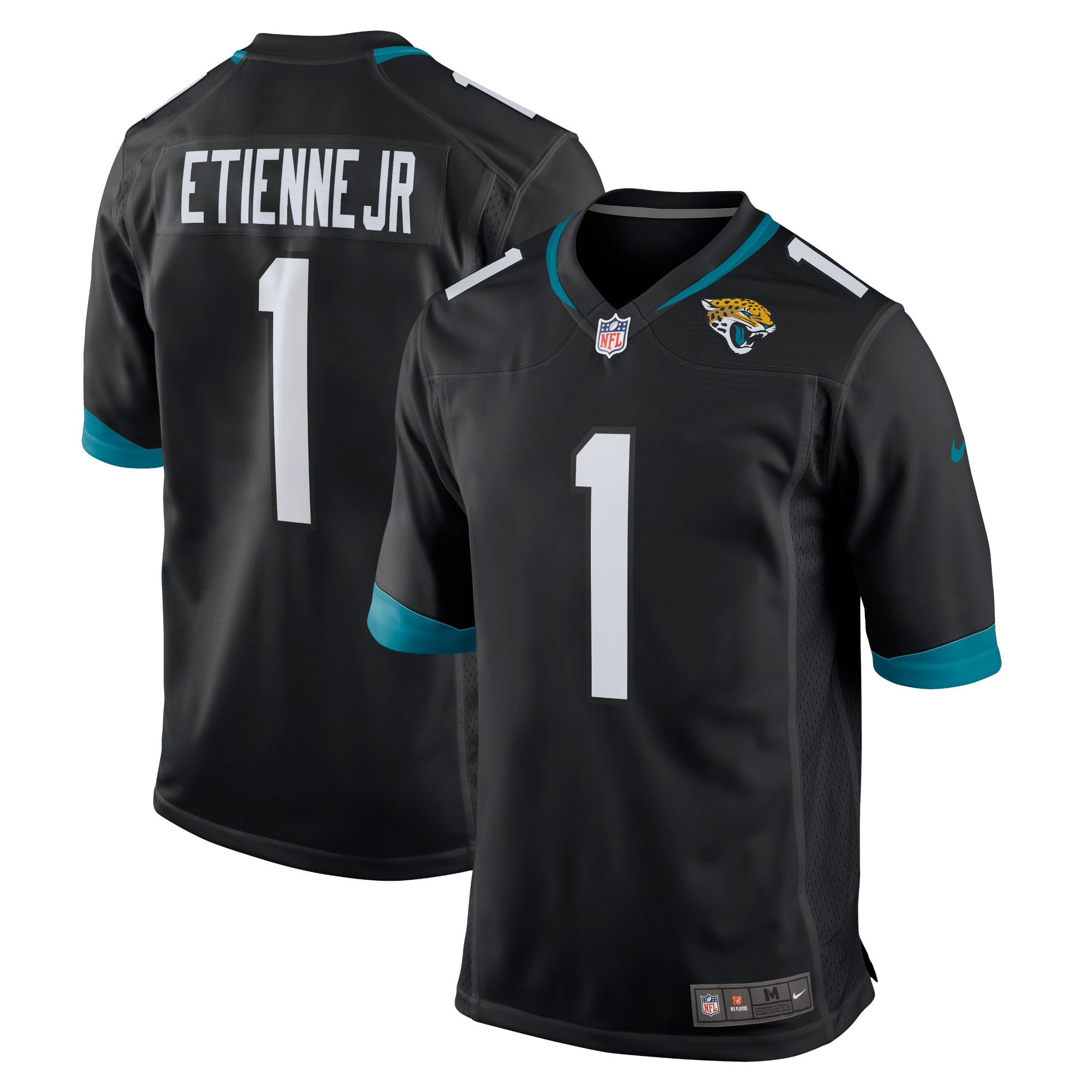 Travis Etienne Jacksonville Jaguars Alternate 2021 Nfl Draft First Round Pick Game Jersey - Black Nfl