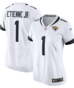 Travis Etienne Jr. Jacksonville Jaguars Womens Game Player Jersey - White Nfl
