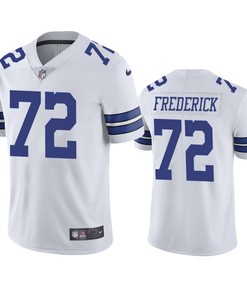 Travis Frederick 72 Dallas Cowboys White Vapor Limited Jersey