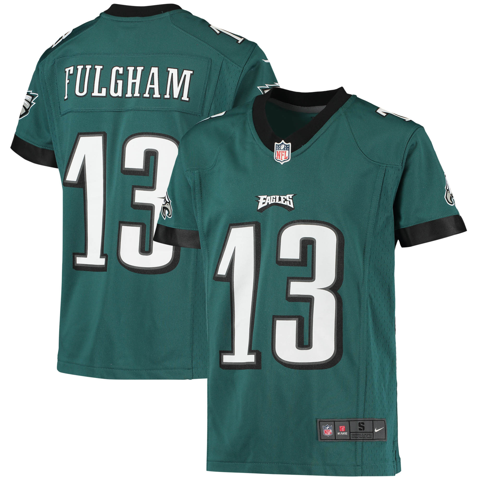 Travis Fulgham Philadelphia Eagles Game Jersey - Midnight Green Nfl