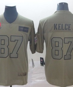 Travis Kelce #87 Kansas City Chiefs 2020 Nfl Camo Jersey Jersey