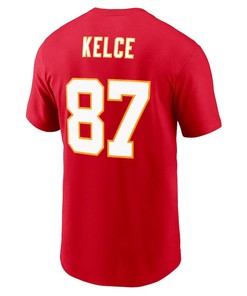 Travis Kelce Kansas City Chiefs Super Bowl LVII T-Shirt - Red
