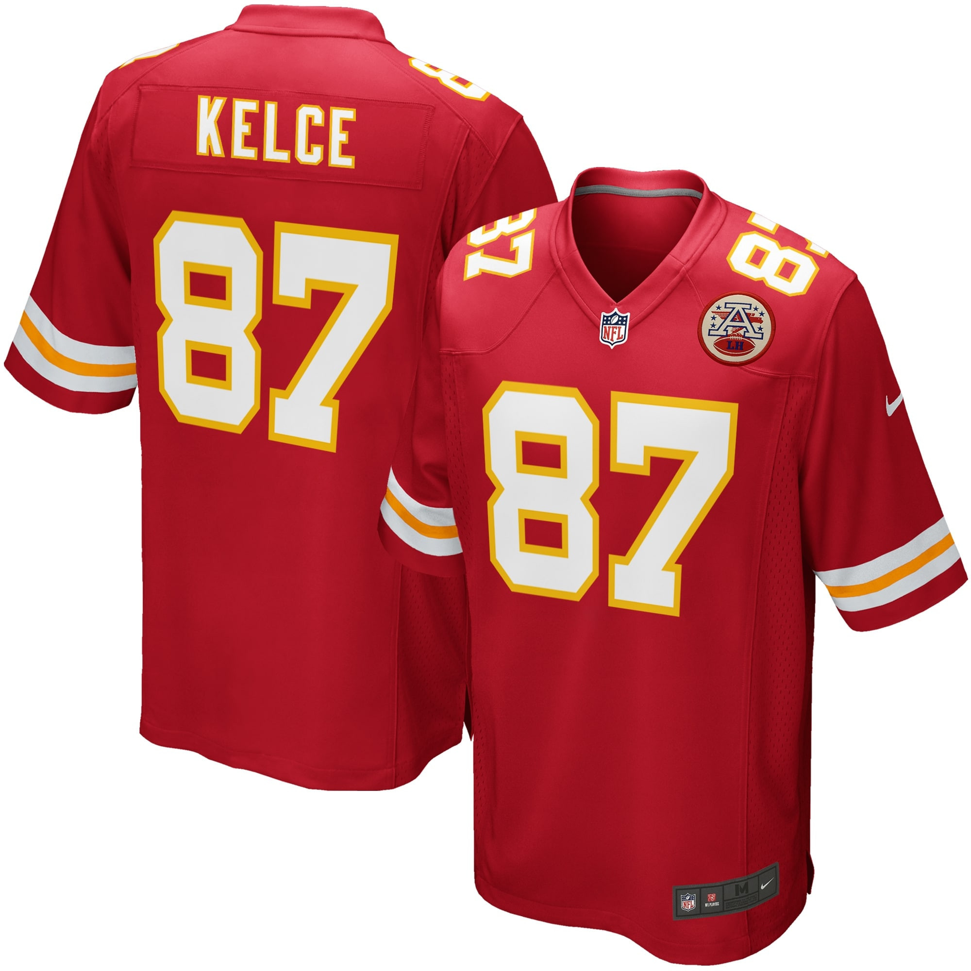 Travis Kelce Kansas City Chiefs Team Game Jersey Red Nfl