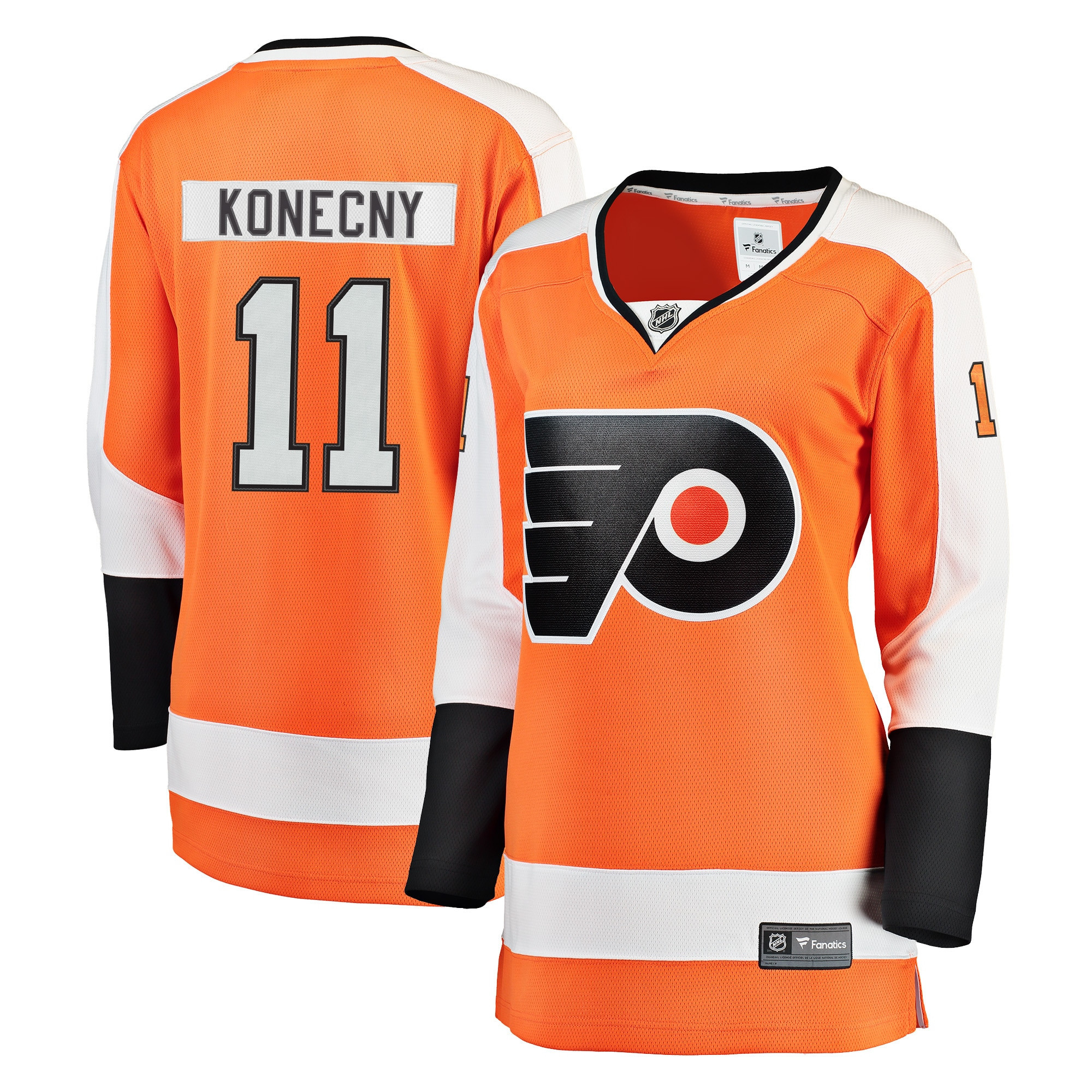 Travis Konecny Philadelphia Flyers Fanatics Branded Womens Breakaway Player Jersey - Orange Nhl