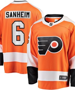 Travis Sanheim Philadelphia Flyers Fanatics Branded Home Breakaway Jersey - Orange Nhl