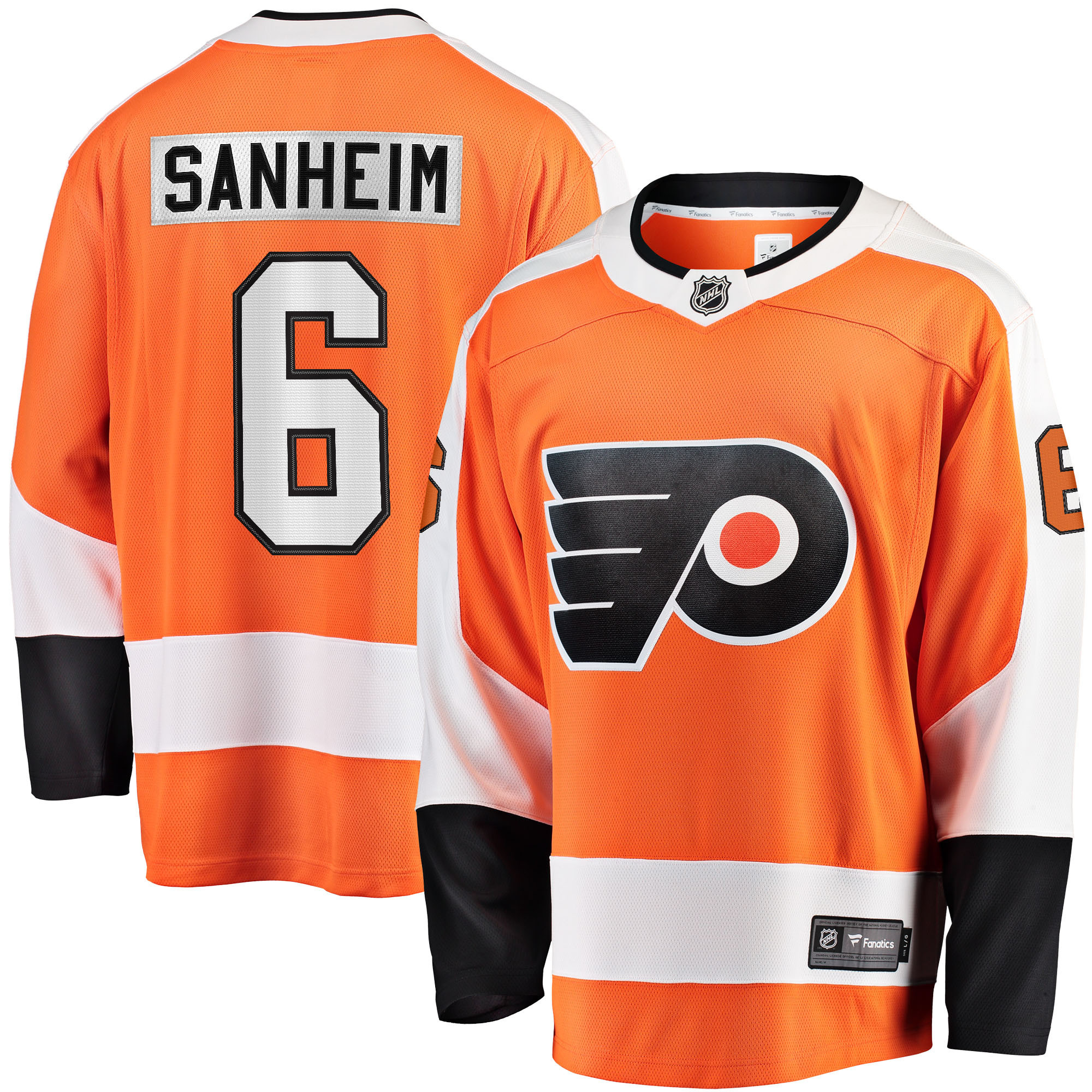 Travis Sanheim Philadelphia Flyers Fanatics Branded Home Breakaway Jersey - Orange Nhl