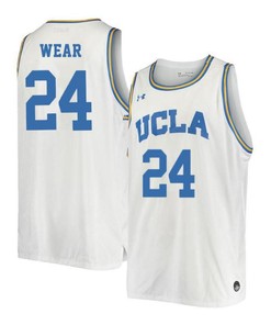Travis Wear 24 UCLA Bruins Retro Elite Basketball Men Jersey - White
