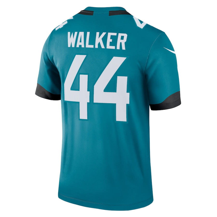 Travon Walker 44 Jacksonville Jaguars Legend Jersey - Teal