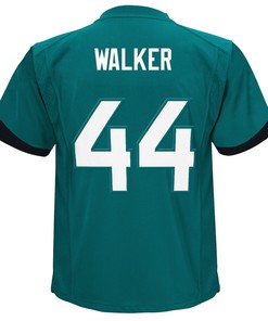 Travon Walker 44 Jacksonville Jaguars Toddler Game Jersey - Teal