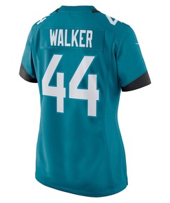 Travon Walker 44 Jacksonville Jaguars Women's 2022 Draft First Round Pick Game Jersey In Teal