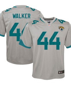 Travon Walker 44 Jacksonville Jaguars Youth Inverted Game Jersey - Silver