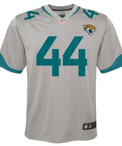 Travon Walker 44 Jacksonville Jaguars Youth Inverted Game Jersey - Silver