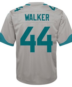 Travon Walker 44 Jacksonville Jaguars Youth Inverted Game Jersey - Silver