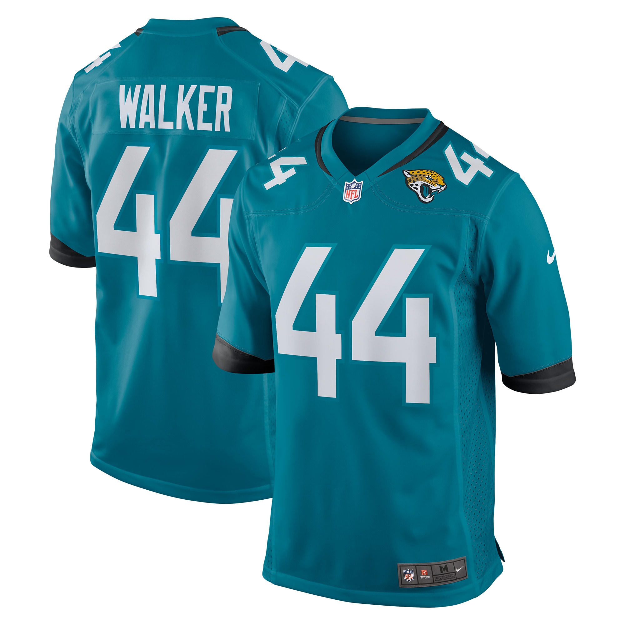 Travon Walker Jacksonville Jaguars 2022 Nfl Draft First Round Pick Game Jersey - Teal