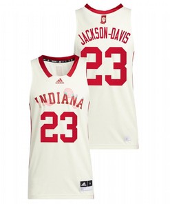 Trayce Jackson-Davis 23 Indiana Hoosiers 2022 Basketball Honoring Black Excellence Jersey - Cream