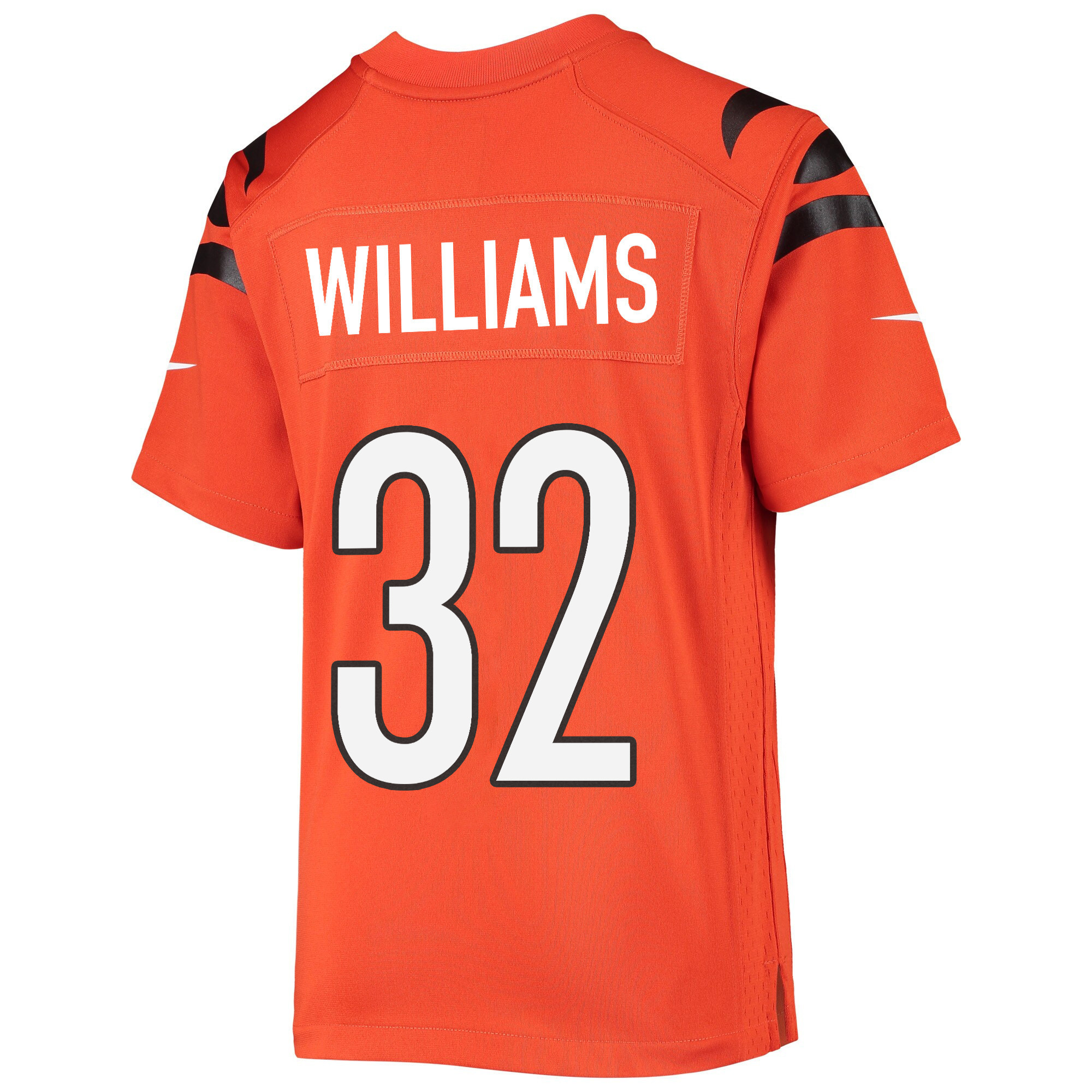 Trayveon Williams 32 Cincinnati Bengals Super Bowl LVII Champions Youth Alternate Game Jersey - Black