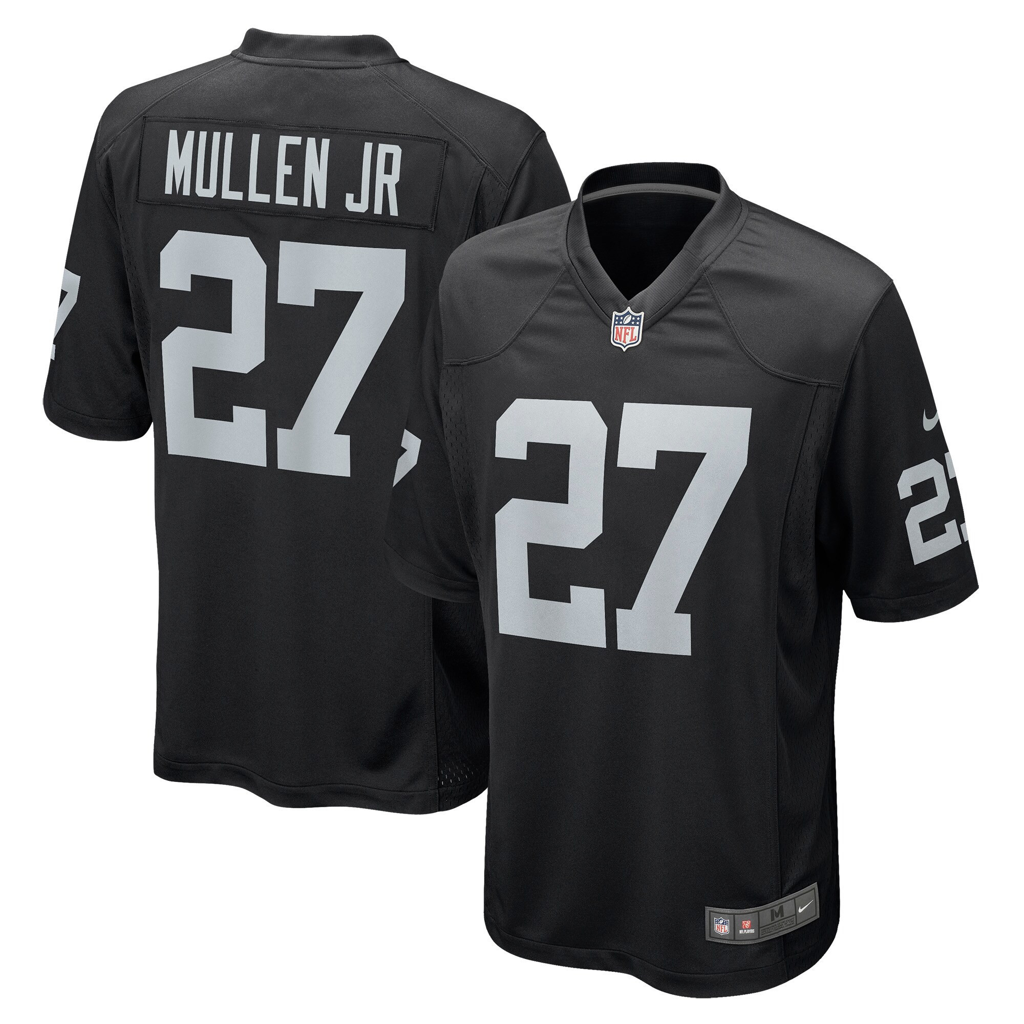 Trayvon Mullen Jr. Las Vegas Raiders Game Player Jersey - Black Nfl