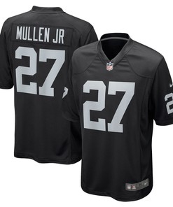 Trayvon Mullen Jr. Las Vegas Raiders Game Player Jersey - Black Nfl