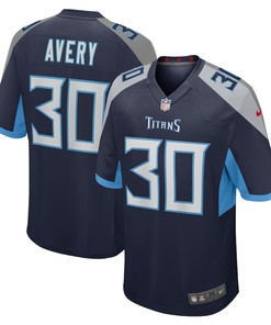 Tre Avery Tennessee Titans Game Player Jersey - Navy