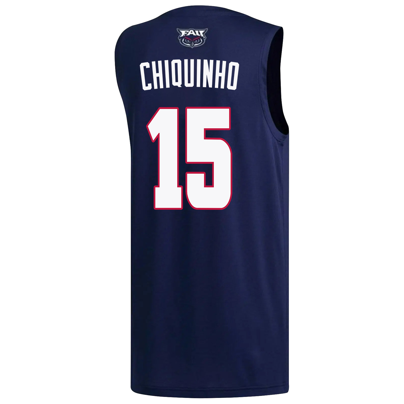 Tre Carroll 25 FAU Owls 2023 March Madness Basketball Men Jersey- Navy
