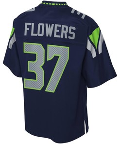 Tre Flowers Seattle Seahawks Nfl Pro Line Player Jersey - College Navy