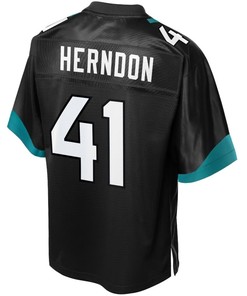 Tre Herndon Jacksonville Jaguars Nfl Pro Line Player Jersey - Black