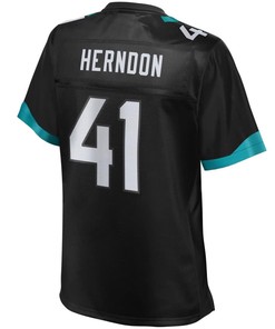 Tre Herndon Jacksonville Jaguars Nfl Pro Line Womens Player Jersey - Black