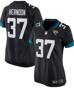 Tre Herndon Jacksonville Jaguars Womens Game Jersey Black Nfl
