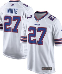 Tre'Davious White 27 Buffalo Bills Game Player Jersey - White