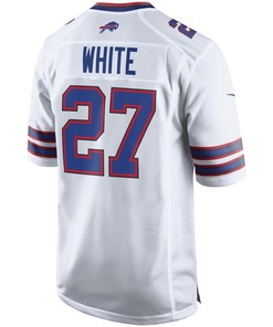Tre'Davious White 27 Buffalo Bills Game Player Jersey - White