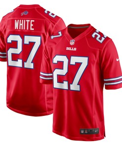 Tredavious White Buffalo Bills Game Player Jersey Red Nfl