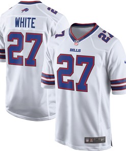 Tredavious White Buffalo Bills Game Player Jersey - White Nfl