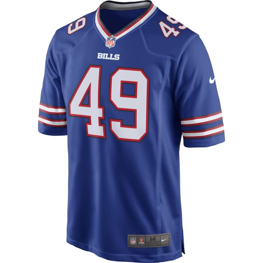 Tremaine Brandedmunds Buffalo Bills 2018 Nfl Draft First Round Pick #2 Game Jersey - Royal
