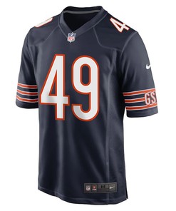 Tremaine Edmunds 49 Chicago Bears Men Game Jersey - Navy