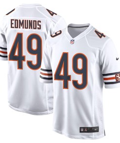 Tremaine Edmunds 49 Chicago Bears Men Game Jersey - White