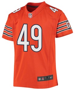 Tremaine Edmunds 49 Chicago Bears Youth Alternate Game Jersey - Orange