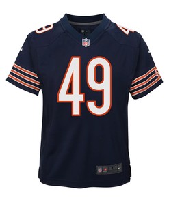 Tremaine Edmunds 49 Chicago Bears Youth Game Jersey - Navy