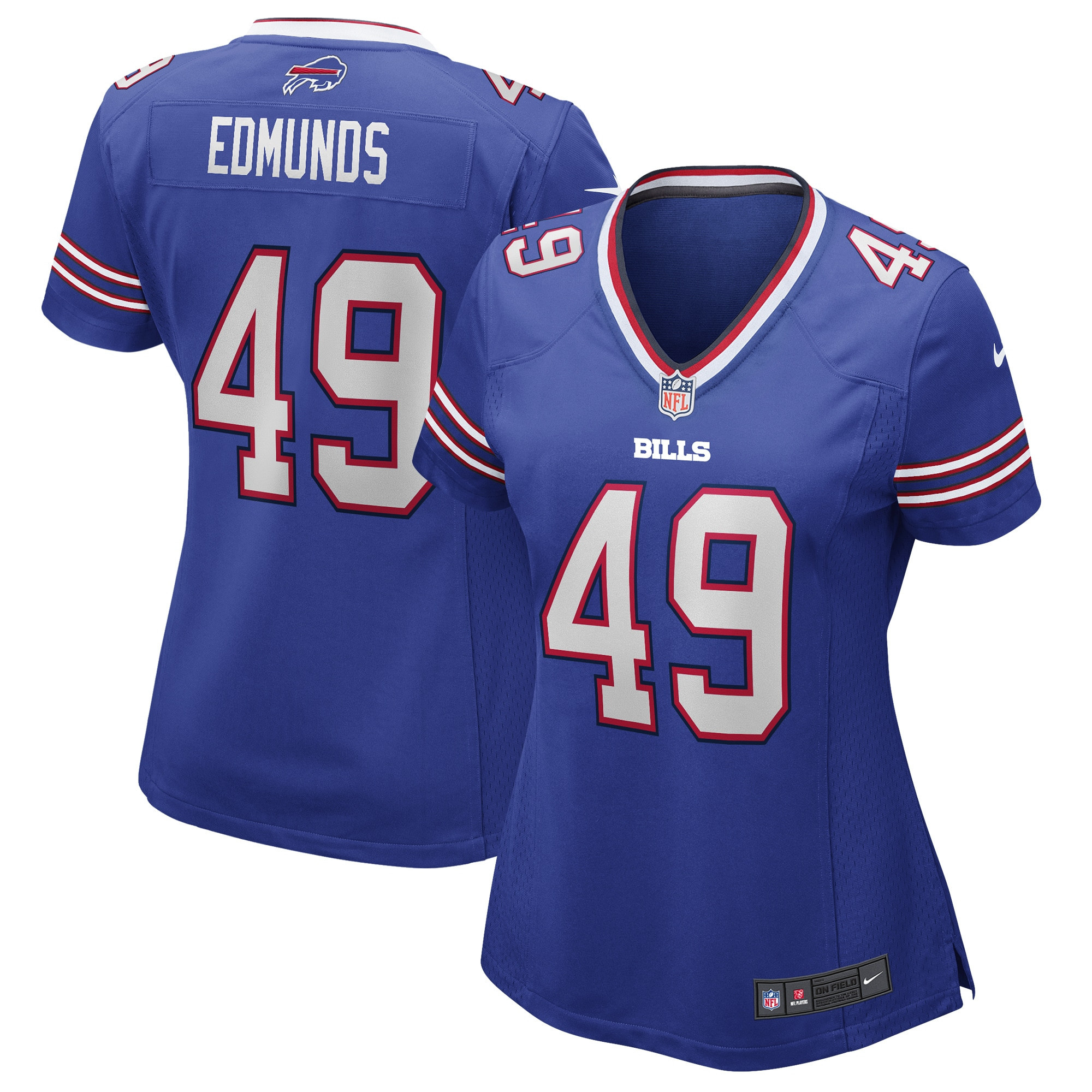 Tremaine Edmunds Buffalo Bills Womens Game Jersey - Royal Nfl