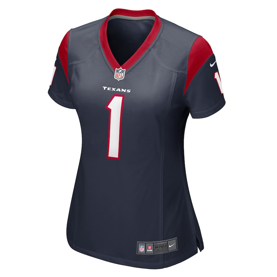 Tremon Smith Houston Texans Women's Team Game Player Jersey - Navy