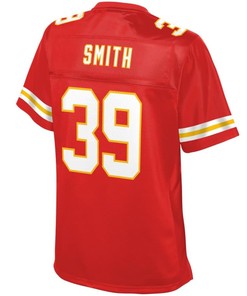 Tremon Smith Kansas City Chiefs Nfl Pro Line Womens Player Jersey - Red