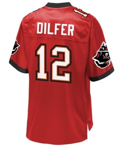 Trent Dilfer Tampa Bay Buccaneers Nfl Pro Line Retired Player Jersey - Red