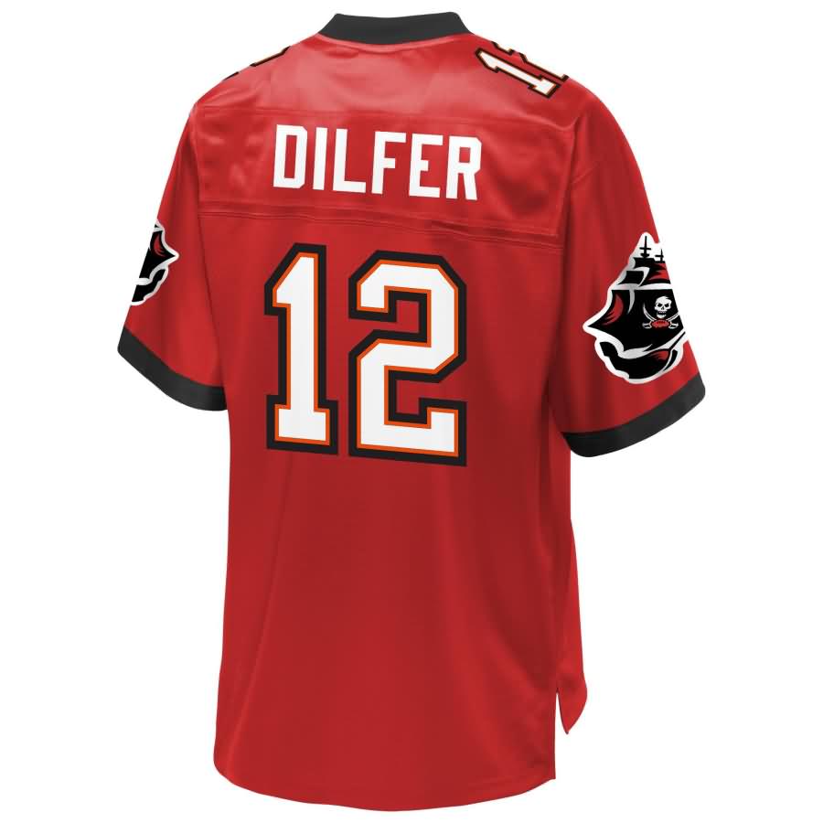 Trent Dilfer Tampa Bay Buccaneers Nfl Pro Line Retired Player Jersey - Red